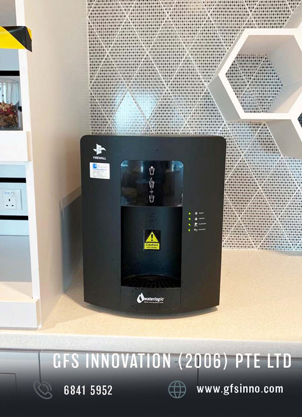 Waterlogic table top UV water dispenser for modern office pantry