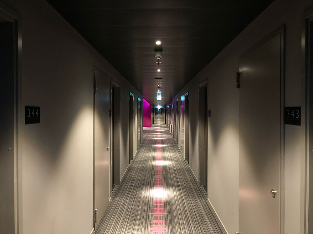 Hotel lobby